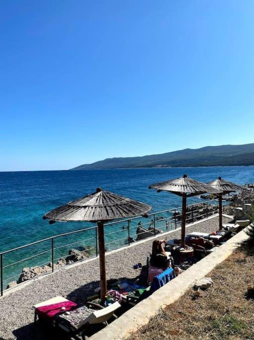 Studio Vesna With A Terrace And Sea View Rabac Esterno foto